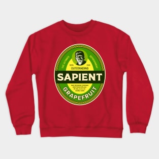 Sapient Grapefruit Label Crewneck Sweatshirt